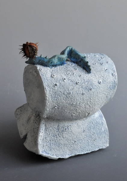 Pieza de cerámica de Hisae Yanase