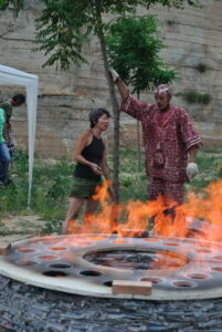 Domadores de fuego 2010. Horno de Chisato Kuroki y Federico Mongars