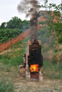 Domadores de Fuego 20101, horno de Joan Mundet y Mercé Trabal