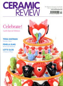 Portada de la revista Ceramic Review