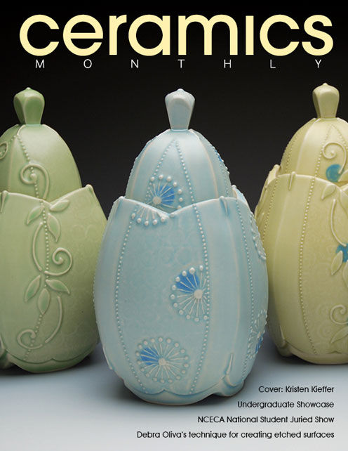 Portada de la revista Ceramics Monthly