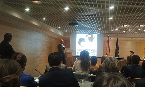 Premios_Nacionales_2012 Entrega de premios