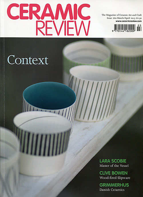 Ceramic_Review_160 Portada de la revista Ceramic Review