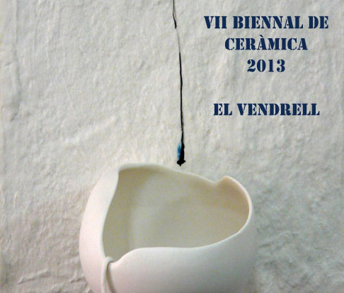Cartel de la Biennal de cerámica de El Vendrell