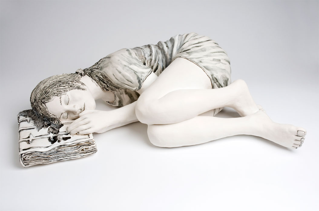 Escultura cerámica de Katharine Morling