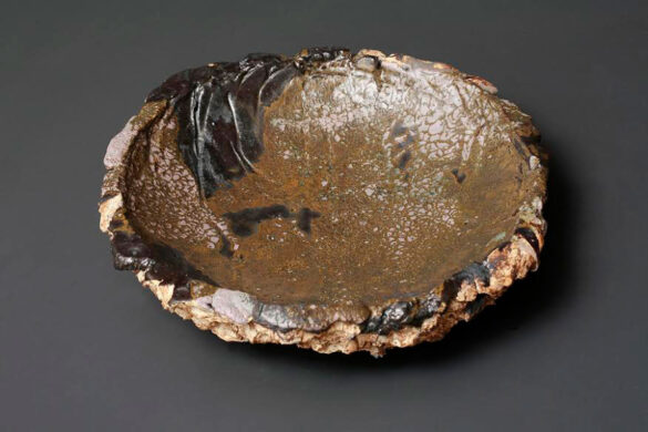Pieza de cerámica de Agathe Larpent