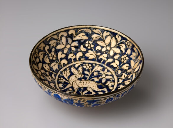 Pieza de cerámica islámica, Museo Ariana (Ginebra, Suiza)