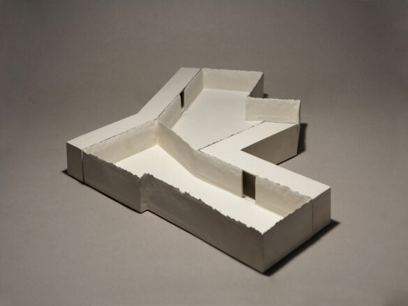 Escultura cerámica de Myriam Jiménez