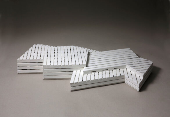 Escultura cerámica de Myriam Jiménez