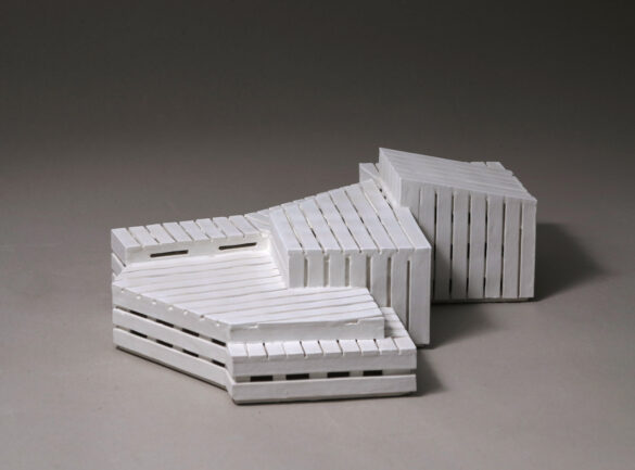 Escultura cerámica de Myriam Jiménez