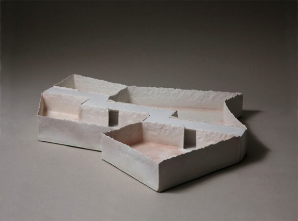 Escultura cerámica de Myriam Jiménez