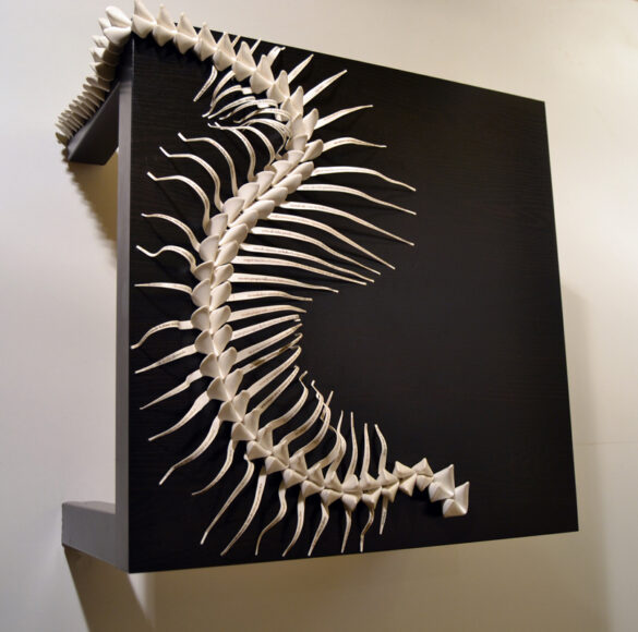 2º- Premio. Peephole-Art. “La buena fortuna” Escultura cerámica de Peephole-Art