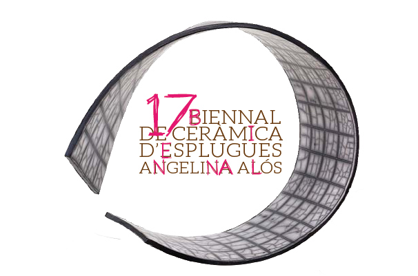 Logo de la Bienal de Cerámica de Esplugues Angelina Alos