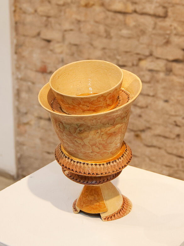 Pieza de cerámica de Kris Campo