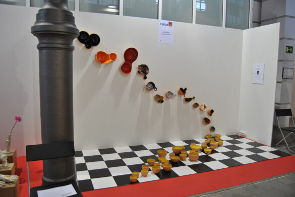 MAMA Instalación de cerámica de M.A.M.A. Colectivo Efímero