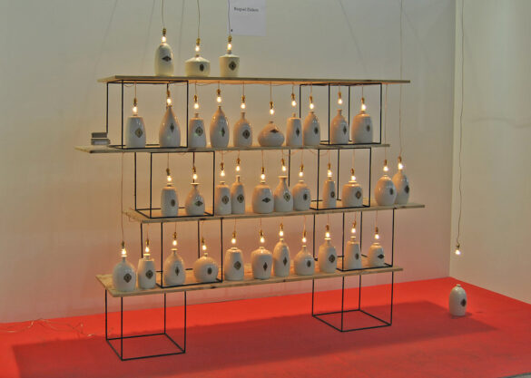 Raquel Eidem Instalación cerámica de Raquel Eidem