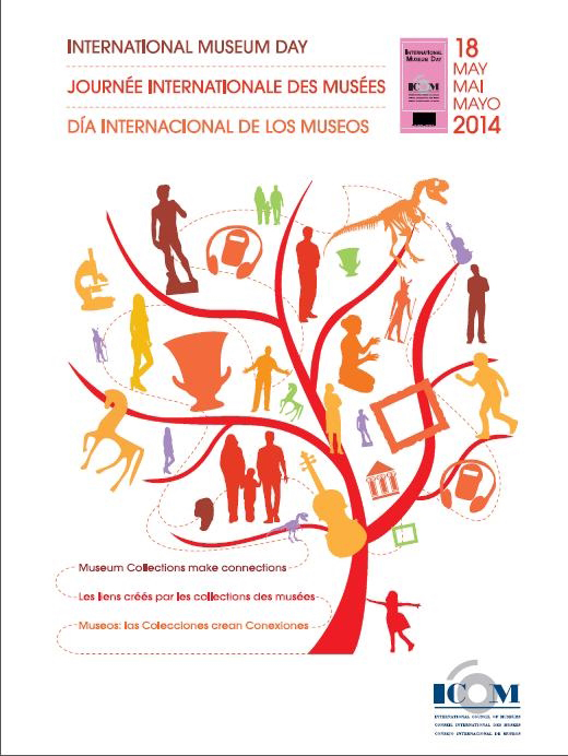 Cartel del Día de los Museos 2014