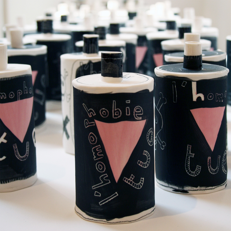 Piezas de cerámica de Eric Hbelot