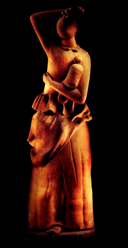 Escultura cerámica de Arturo Martini