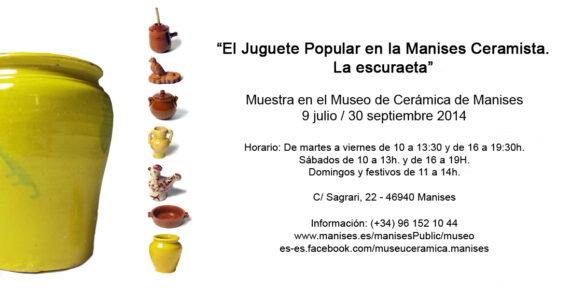 Exposicion_Escuraeta_1 Tarjeta anunciadora de la exposición