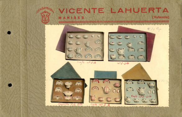 Catálogo de escuraeta de Vicente Lahuerta