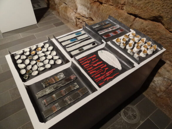 Pieza de cerámica de Antonia Carbonell