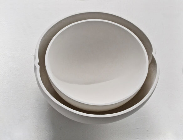 Pieza de cerámica de Carmen Marcos