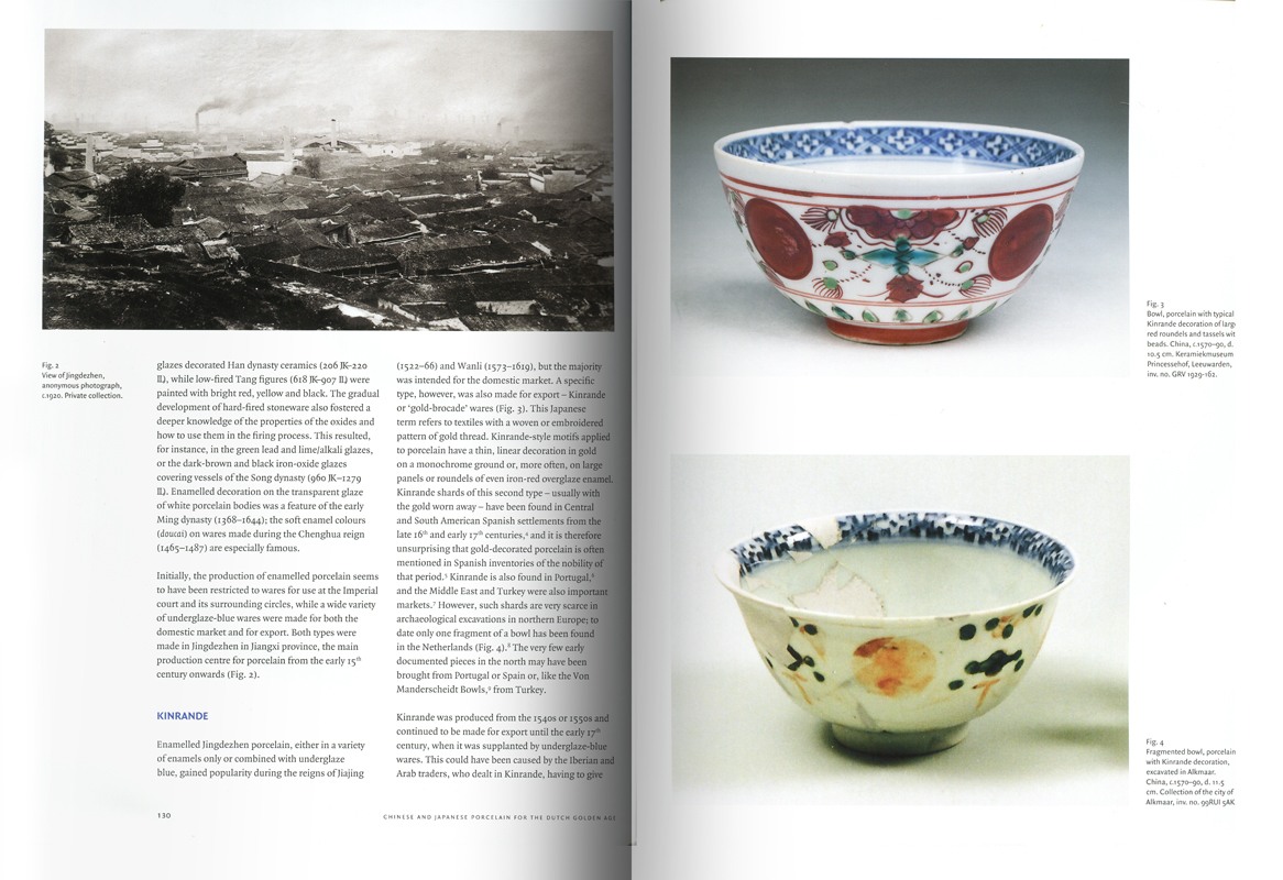 Páginas interiores del libro Chinese and Japanese Porcelain for the Dutch Golden Age
