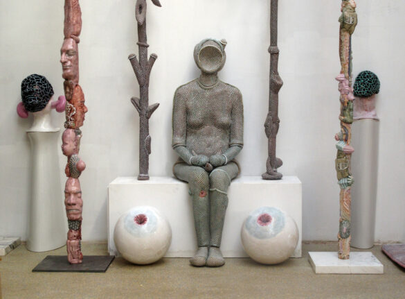 Michel Gouery Pieza de cerámica de Michel Gouery