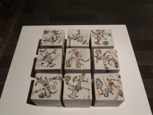 Pieza de cerámica de Teresa Guerrero