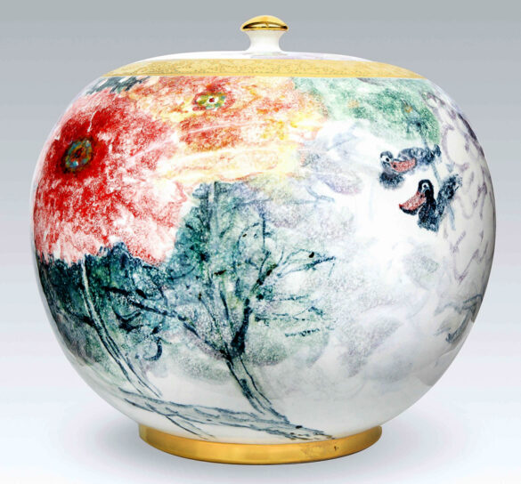 Wei-I Chi Pieza de cerámica de Wei-I Chi