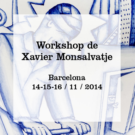 Cartel del curso de Xavier Monsalvatje