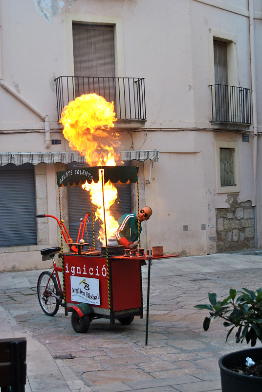 Montblanc_2014_5 Grupo "Ignició" en plana acción