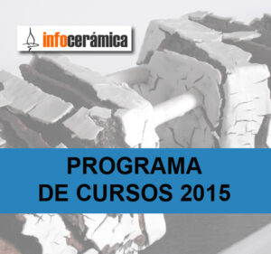 Cartel de Cursos Infoceramica 2015