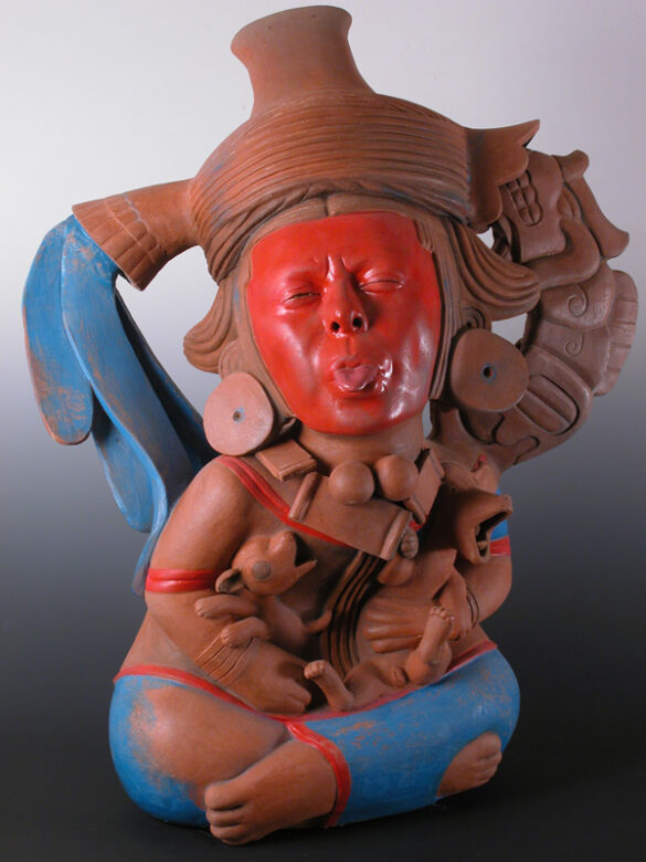 Kukuli_Velarde_14 Escultura cerámica de Kukuli Velarde