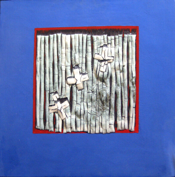 Alberto Hernández Pieza de pintura cerámica de Alberto Hernández