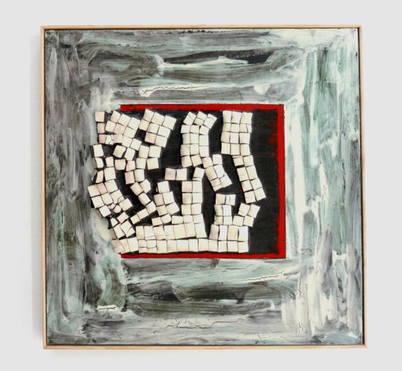 Alberto Hernández Pieza de pintura cerámica de Alberto Hernández