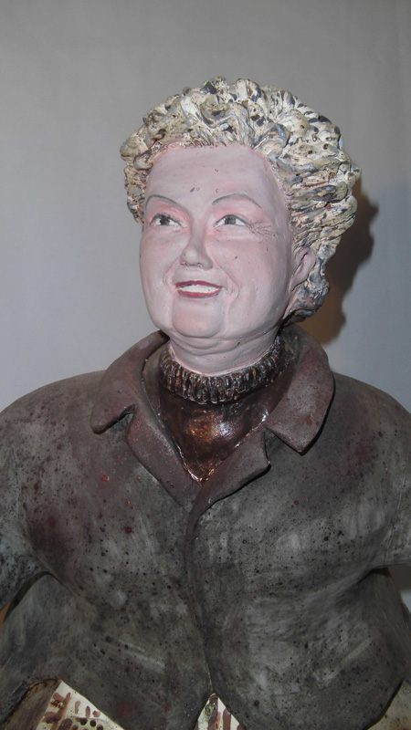 Escultura cerámica de Mary GUmà