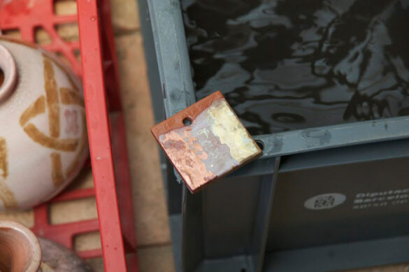 Reflejos_ceramicos_2 Cocción de horno de reflejos metálicos