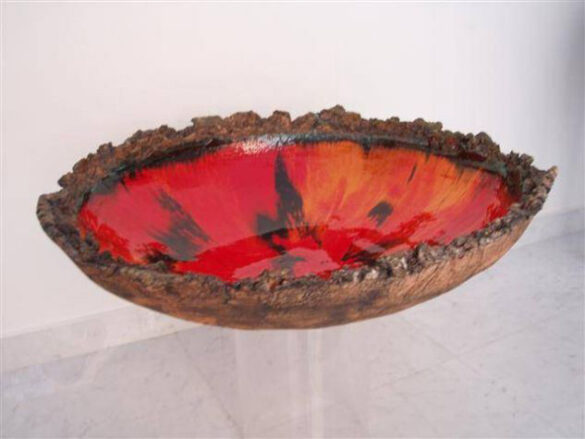 Pieza de cerámica de Joan Llacer