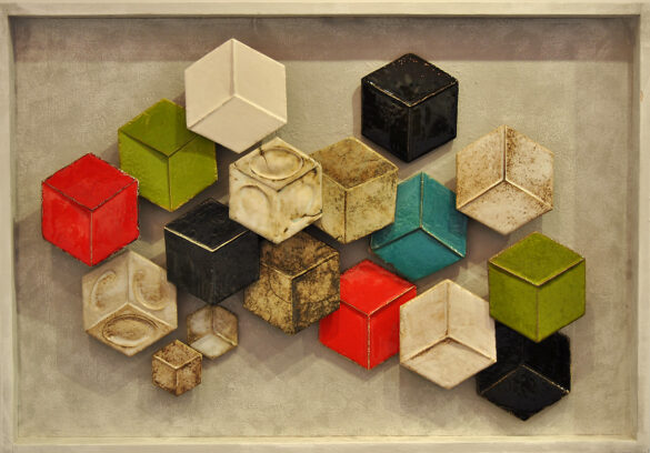 Escultura cerámica de Lucia Yang Lee Yao Huo