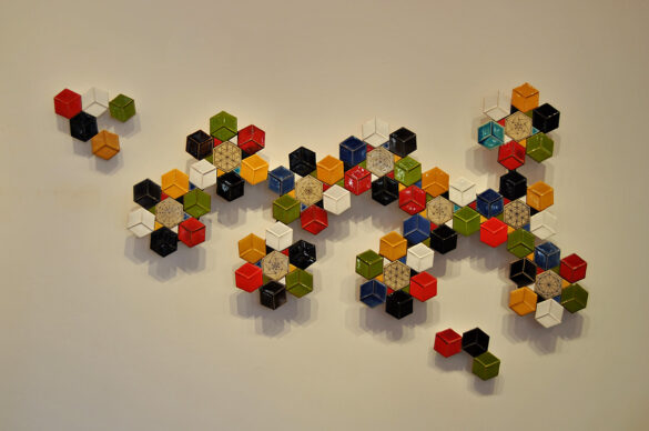 Escultura cerámica de Lucia Yang Lee Yao Huo