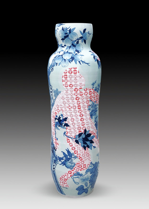 Pieza de cerámica de Sin-ying Ho