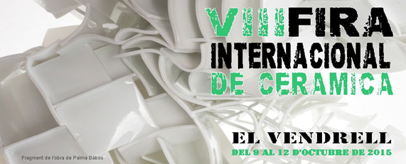 Cartel de la feria de cerámica de El Vendrell