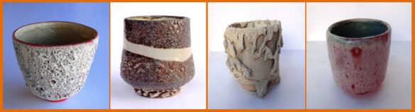 Piezas de cerámica de Pilar Nadales