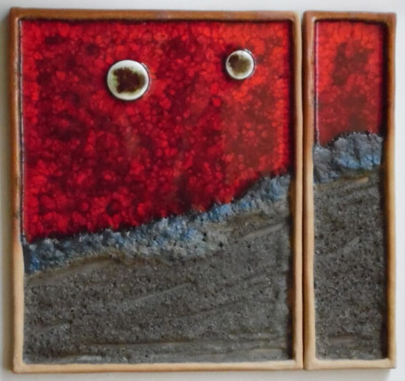 Escultura cerámica de Carmen Baco