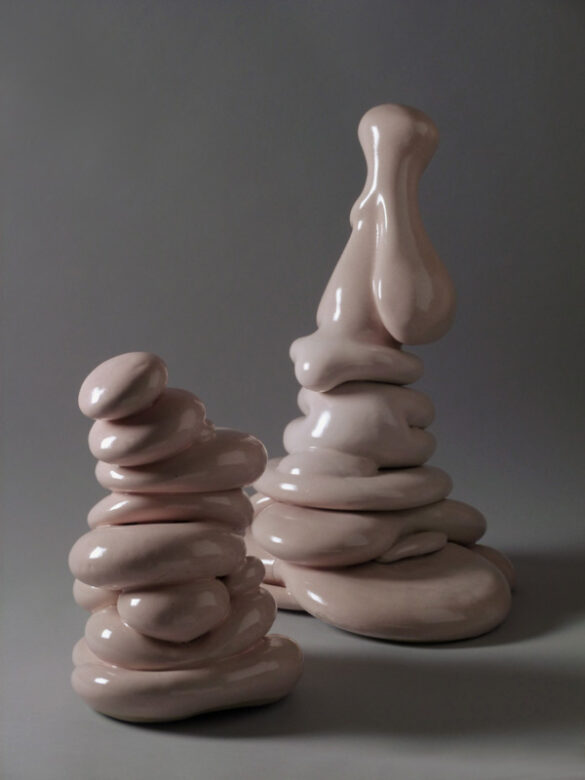 Escultura cerámica de Sybille Meier