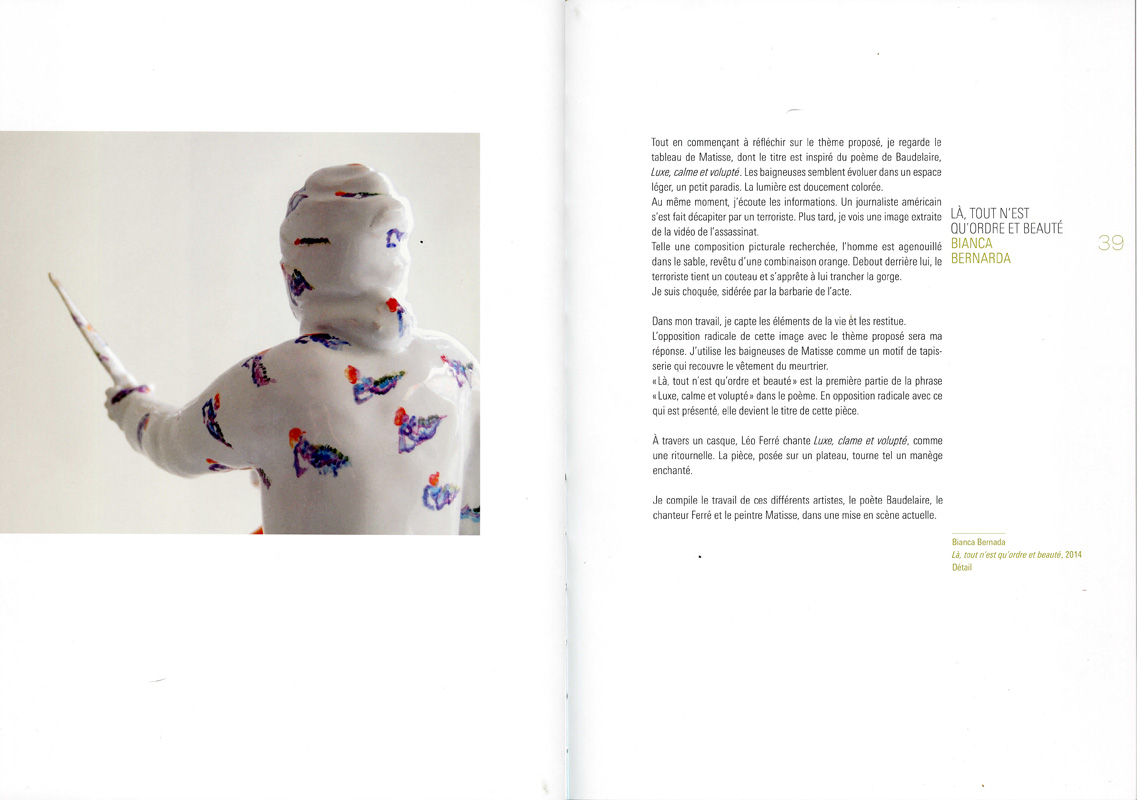 Páginas interiores del libro Luxe, Calme et Volupe. Swissceramics