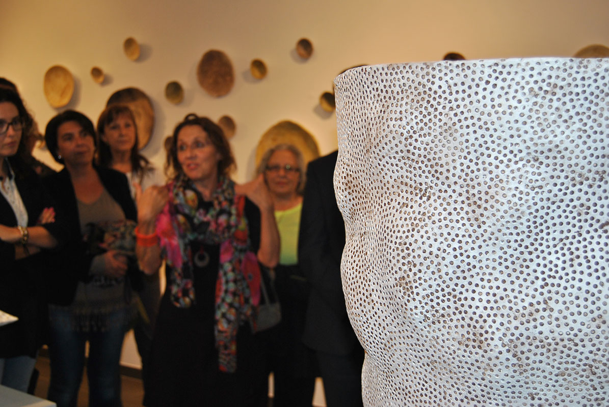 Inauguración de la exposición de Rafaela Pareja
