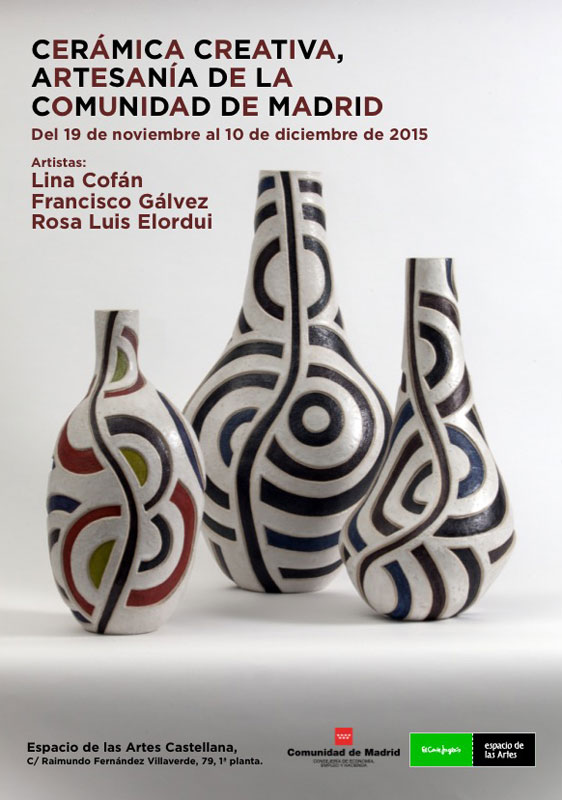 Cartel de la Exposición de cerámica